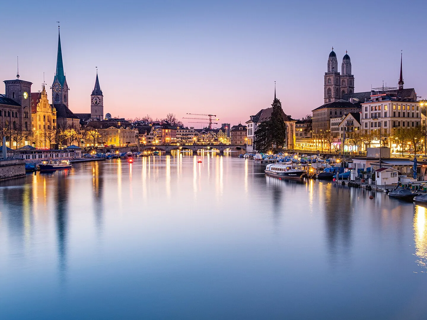 Zürich skyline and lake — Noire7 Concierge coverage
